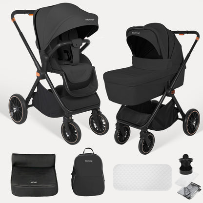 BabyVoyage 2-in-1-Baby Stroller