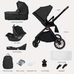 BabyVoyage 4 in 1 Baby Stroller