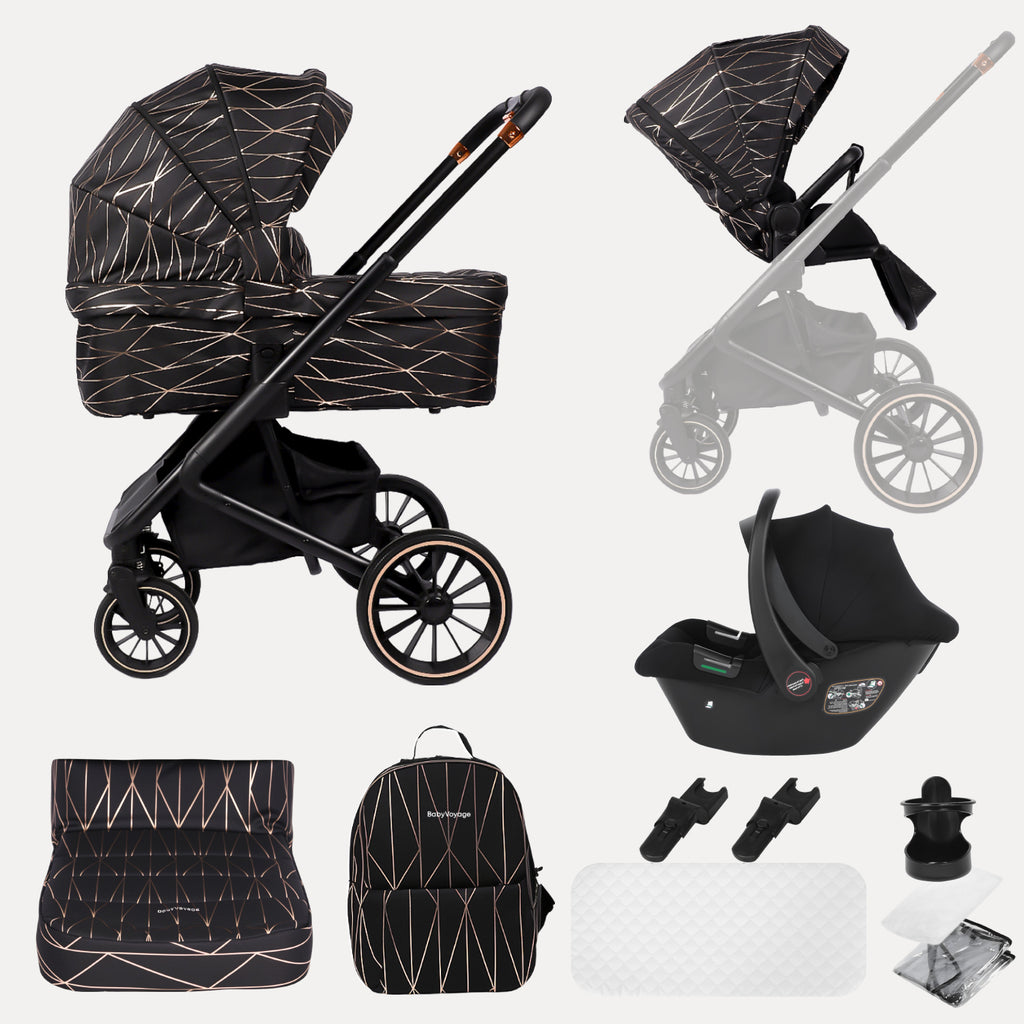 BabyVoyage 3 in 1 Baby Stroller