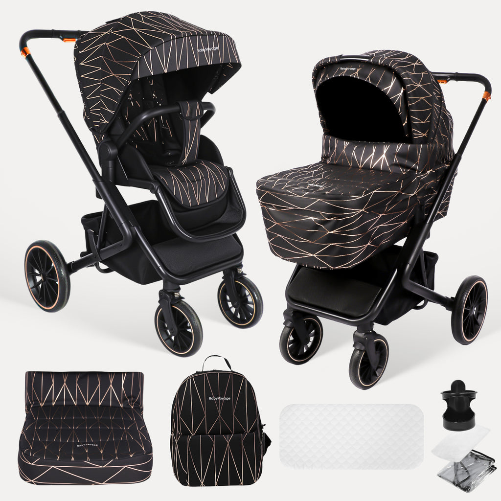 BabyVoyage 2-in-1-Baby Stroller