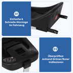 BabyVoyage BabySchale i-Size Autositz + ISOFIX-Basis | 24h DE-Versand