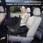 BabyVoyage 4-in-1 Kinderwagen set Schwarz und Gold Nahtloser Wechsel zwischen mehreren Szenen