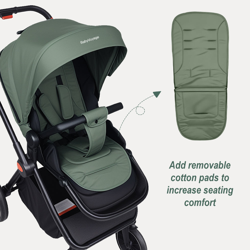 BabyVoyage 3-in-1 Baby Stroller