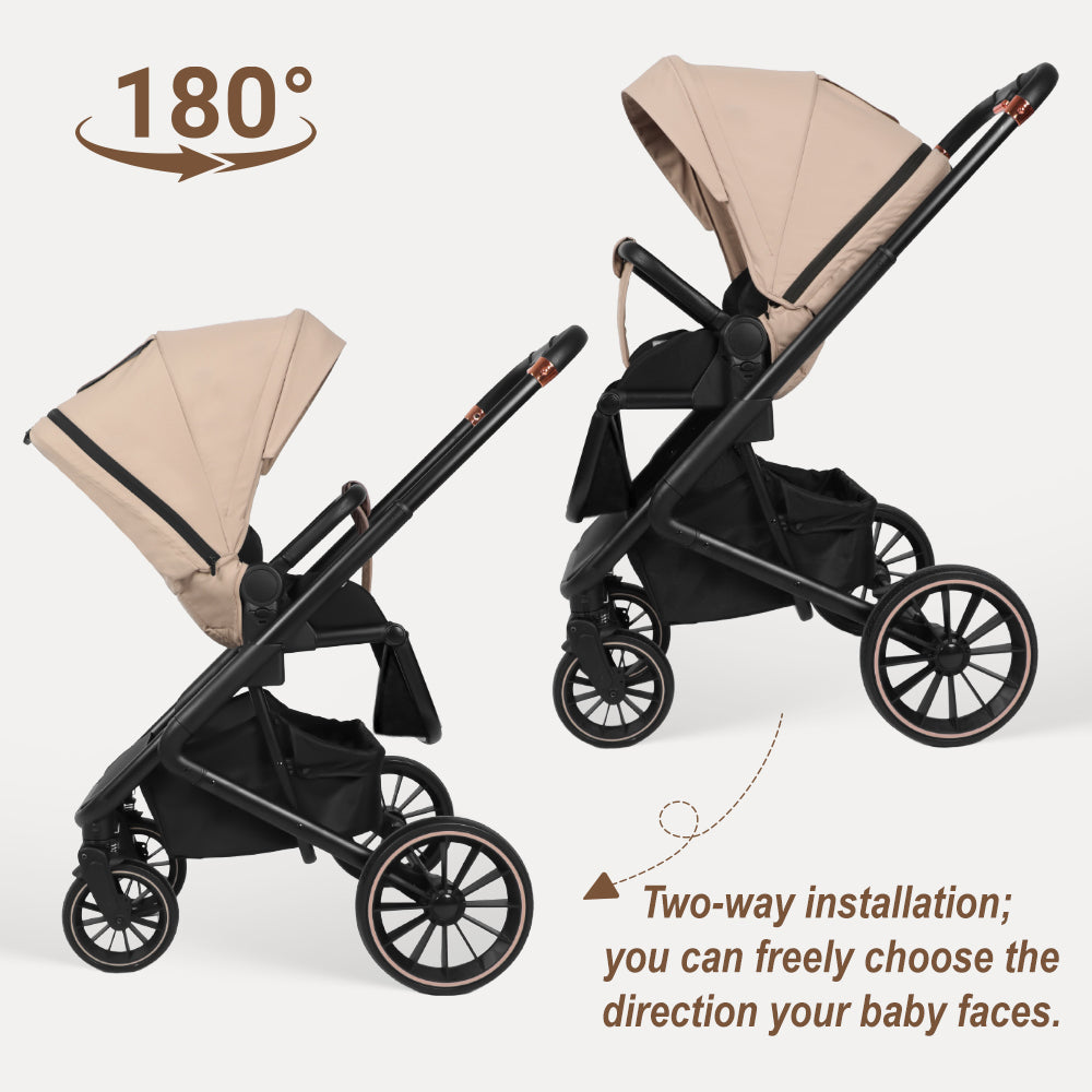 BabyVoyage 2 in 1 Baby Stroller
