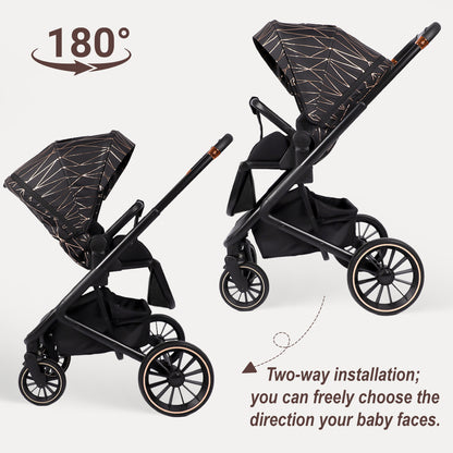 BabyVoyage 4-in-1 Baby Stroller