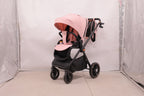 Baby Voyage kinderwagen Khaki 2-in-1 Federung Höhenverstellbarer Griff Zusammenklappbar Gleiten