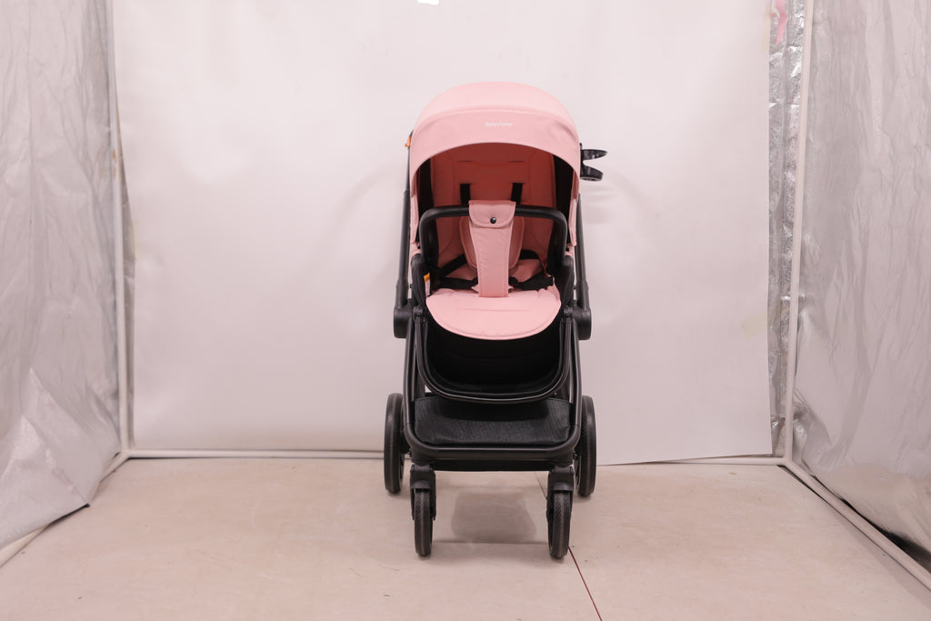 BabyVoyage 2 in 1 kinderwagen  Sternenhimmel-Grau Babywanne & Sportsitz, Räder 360° Stoßdämpfer
