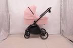 BabyVoyage Kinderwagen 2 in 1 faltbar, separate Schlafwanne und Sitz, Getränkehalter, Moskitonetz und weitere Geschenke